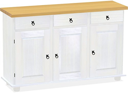 Sideboard Eiche hell Weiss Rio Classico Esszimmer Holz Pinie Massivholz Echtholz Farbe wählbar Brasilmöbel