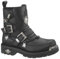 Harley-Davidson Herren Distortion Leather Motorcycle Casual Boot Stiefel, Schwarz, 41 EU