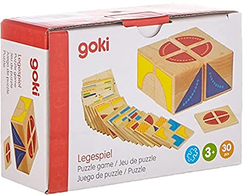 Goki 58649 - Legespiel Kubus