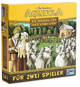 Lookout Games 22160050 - Agricola - Die Bauern und das liebe Vieh, 2-Spieler-Spiel von Uwe Rosenberg