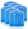 6 x 190g Campingaz C206 GLS Pierceable Cartridges - New With Gas Lock System by Campingaz