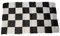 R&F srls Bandiera Scacchi BIANCONERI Bianco Neri Tessuto Misura Standard 90 X 150 cm