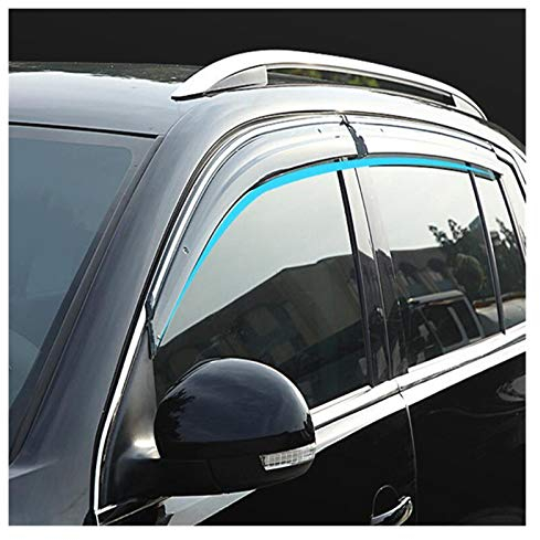 LZLWL Fensterabweiser Für Subaru Försterer SJ 2013 2014 2015 2016 2017 Kunststoff Autofenster Visors Regen Sonnenvisier Schild Bove Zubehör Wind Sonnenschutz Deflektor