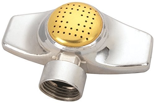 Rocky Mountain Goods Square Metal Spot Sprinkler for Lawn/Garden - Covers up to 30 ft Diameter Area - Ideal for Small to Medium Lawn Watering