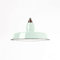 Industrie-Lampenschirm aus emailliertem Stahlblech (2. Wahl), 36 cm, MINT inkl. Vintagefassung Old English