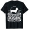 Rauhaardackel Dachshund Jagd Hund T-Shirt