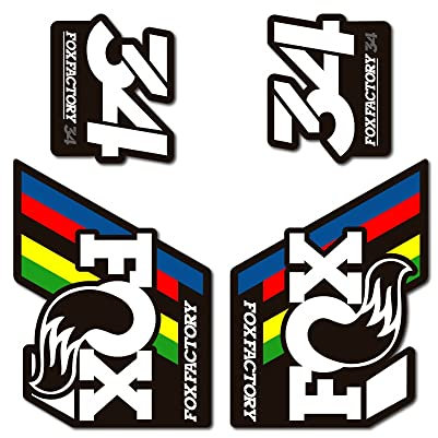 STAR SAM Autocollants compatibles avec fourche de vélo Fox 34 World Cup Champion Limited Edition 2019 UCI