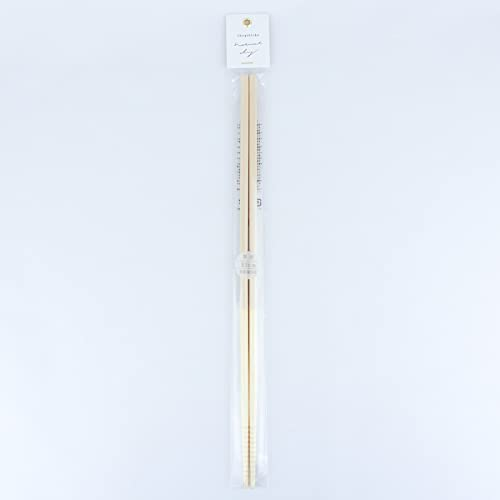 Ogishi Tadashi Shouten Cooking Chopsticks Long Bamboo Wood Saibashi 13 Inches Made in Japan (Beige)