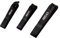 Nail Clippers 3PCs | Stainless Steel Heavy Duty Nail Cutter Set | Fingernail Clippers and Thick Toenail | Straight Blade | Curved Blade | Slant Blade | Nail Trimmer - W/Black Gift Case