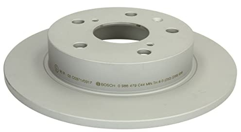2x Bremsscheibe Voll Ø 2594 mm Vorne (0 986 479 C44) u.a. passend für Suzuki Hinten von Bosch (Set0 986 479 C44) Bremsanlage Bremsscheibenset, Scheibenbremse, Satz, Bremsscheibensatz