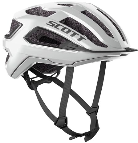 Scott Arx Rennrad Fahrrad Helm weiß 2026: Größe: S (51-55cm)