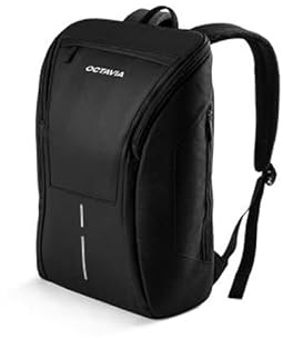 Skoda 5E3087327 Rucksack, schwarz, mit Octavia Schriftzug