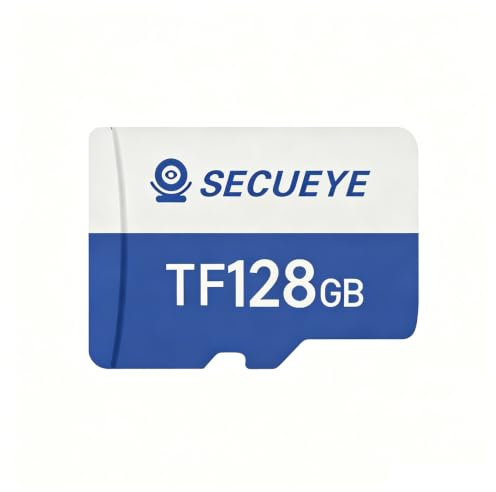 JOYNANO SECUEYE 128GB TF Memory Card Class 10 FAT32 High Speed Reading/Writing for Security Camera Dash Cam and More