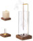 Room Décor Räucherstäbchenhalter, Räucherstäbchen mit Abnehmbarem Glas Aschefänger, Räucherstäbchen Halter für deko Wohnzimmer, Yoga deko, Zimmer deko.