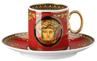 Versace [DL] Medusa Espressotasse 2-TLG.