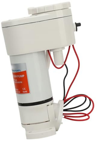 Manual to Marine Electric Toilet Pump Self Priming Backflow Prevention Toilet Conversion Kit for Boat Yacht (12V 21A Maximum Flow Rate: 5.5 GPM/20.8 LPM)