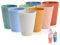 WANBY Kunststoff Trinkbecher 325ml 8 Stück Farben Tumbler Trinkgläser Geschirrspüler Sichere Gläser Satz Wasserbecher für Wasser Saft Cocktail Tragbar Camping (Mehrfarbig)