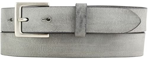 BELTINGER Herren-Gürtel aus weichem Vollrindleder Vintage-Look 3 cm | Leder-Gürtel für Herren 30mm | Schmaler Gürtel Used-Look