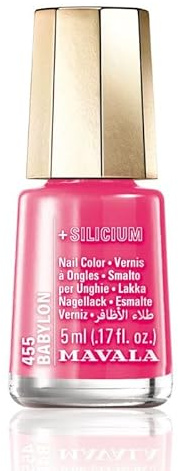 MAVALA Timeless Color's 2024 Atmungsaktiver Mini-Nagellack, Babylon, 5 ml (455)