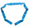 GIMIRO Fitness-Gummiband Segmentiertes Widerstandsband für Yoga Pilates Tanz Stretchband Rehabilitations Spannband (Blue - 12 Loops)