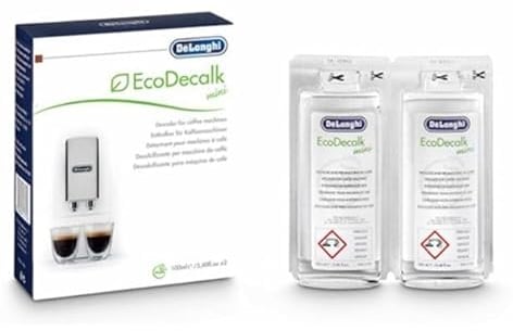Coffee Machine Descaler Cleaner For DeLonghi ESAM Magnifica EcoDecalk 2 X 100ml