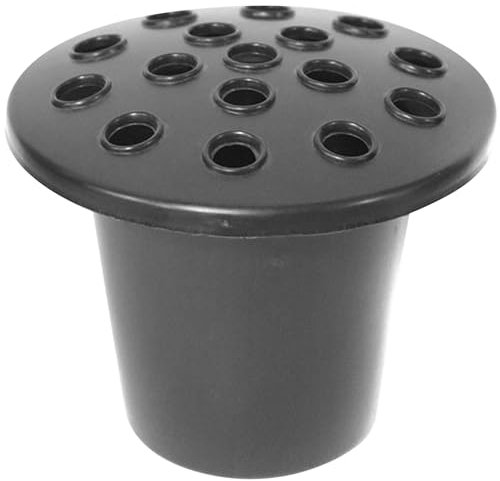 Flower Pots For Graves Grave Flower Pots 16 Slots Grave Pots, Plastic Grave Flower Holders, Grave Inserts Memorial Vases for Graves Ornaments Headstones Funeral Flowers