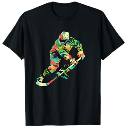 Funny Ice Hockey Player T-Shirt