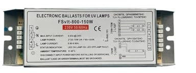 RTRCAGAKM Ballast électronique AC230V 180W Ballast 2G11 Ballast de Lampe à Quatre Broches(150w)