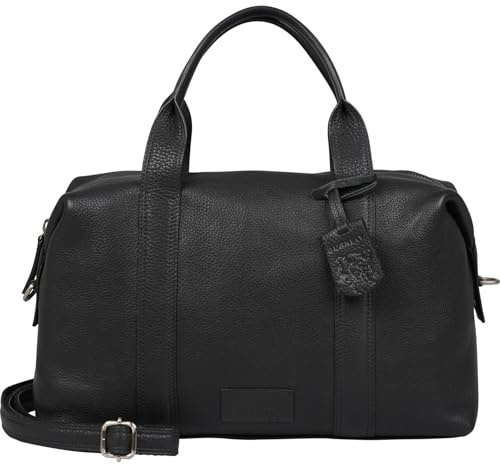 Burkely Soft Skylar Bowler Tasche, Damen, Schwarz, Einheitsgröße, schwarz, Einheitsgröße