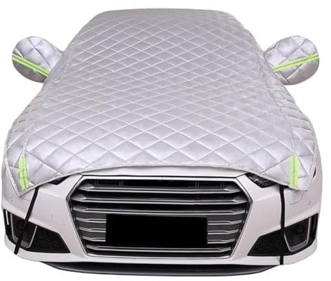 GTJF Autoabdeckung Hagelschutz Für Toyota Aygo X, Auto halbgarage Staubdicht Schneefest,Universell für alle Jahreszeiten, Dicke und Baumwolle(AA)