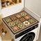 Copertura Antipolvere per Lavatrice - Copri Lavatrice, Tappetino Lavatrice, Copertura Universale Antiscivolo, Assorbente e Asciugatura Rapida, Tappetino per Lavatrice, 60 x 60cm,E,40 * 60cm
