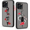 QOMJSDLP Schutzhülle 2 Stück für iPhone 15 PRO Hülle 6.1'' Anime Naruto Akatsuki Manga Mode Muster Design Case Stoßstangenschutz Handyhülle Stoßfest TPU Silikon Weich Cover