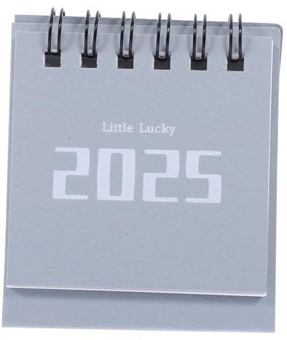 BESPORTBLE Mini Tischkalender Stehender Schreibtischkalender Kompakter Bürokalender Praktisch Leicht Und Elegant Für Arbeitsplatz Und Zuhause
