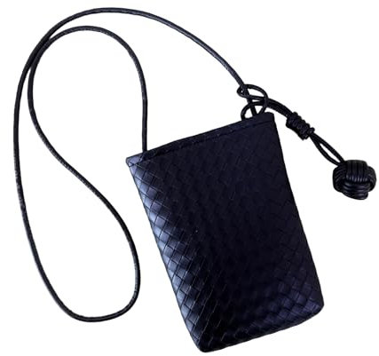Siyecioa Borsa Tracolla Donna, Porta Cellulare da Collo, Borsetta Tracolla Donna Piccola, Borsa a Spalla con Tracolla Regolabile, Messenger Crossbody Bag per Shopping Viaggio (Nero)