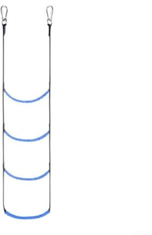 Innovativa scala portatile per barche gonfiabili scaletta con caratteristiche antiscivolo per arrampicata sicura (blu-4)