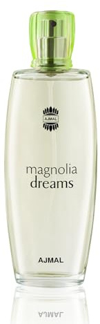 Ajmal Magnolia Dreams Eau de Parfum for Women – 100 ml | Long Lasting Floral Amber Perfume with Magnolia & Tonka | Besutiful Perfume Crafted in Dubai | Elegant Gift for Her