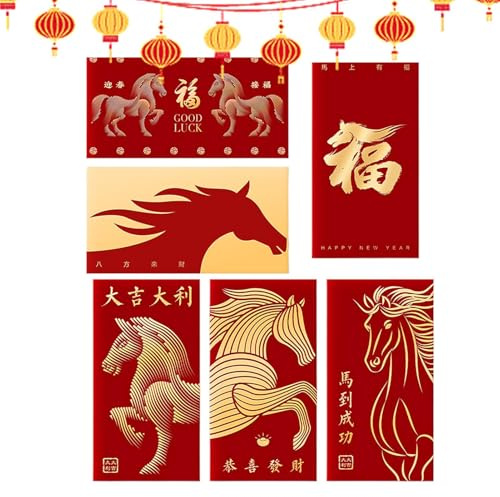 2026 Enveloppes Rouges Chinoises Collection Traditionnelle Et Pratique