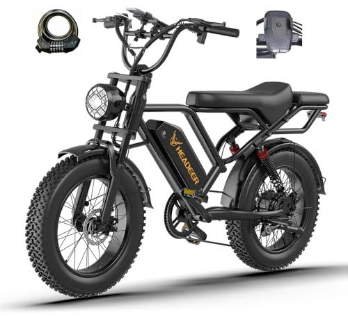 Pudari BK20 Elektrofahrrad für Erwachsene, 48 V bürstenloser Motor, 20 Ah abnehmbarer Akku, 20 x 4 Zoll Off-Road-Elektromotorrad, Mountainbike, Pendelrad, Snowbike