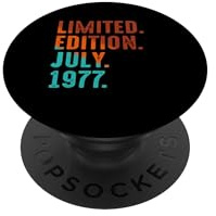 Limitierte Auflage, Juli 1977 Geburtstag PopSockets Klebender PopGrip