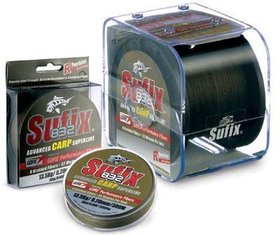 Sufix 832 Advanced Superline 0,18mm 12,0Kg 300m Gore Geflochtene Schnur