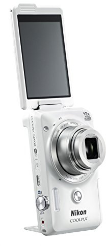 Nikon COOLPIX S6900 16MP Digital Camera with 12x Zoom, Natural White (International Version, No Warranty)