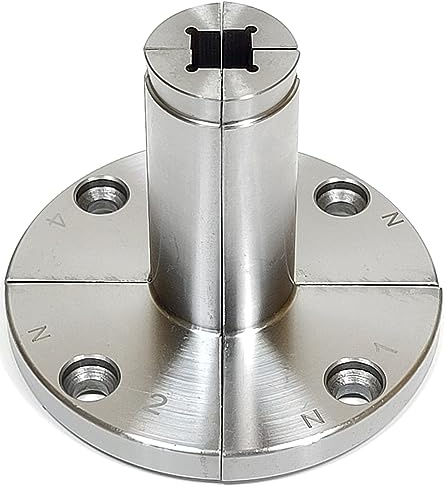 N3EDJ Pen Blank Jaws, Square Hole Inside for Charnwood Nexus3 Chuck