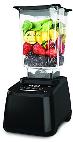 Blendtec D625B4101A1A-A1AP1D Designer 625 Hochleistungsmixer/Blender, 2.66 liters, Schwarz