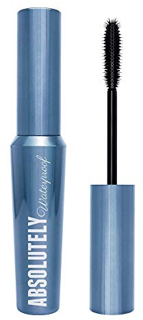 W7 Absolutely Waterproof Mascara, Blackest Black, 10 ml