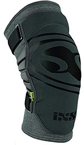 IXS 482-510-6616-009-XS, Ginocchiere MTB Unisex Adulto, Grigio, XS