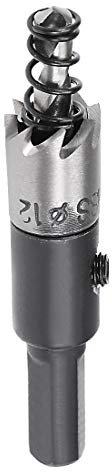 Sourcingmap a18072800ux0412 - Broca HSS para aleación de metal y madera (12 mm)