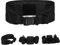 HUNTVP Taktischer Gürtel Verstellbar Molle Gürtel Militär Koppel Nylon Tactical Belt Wasserdicht Schnellverschluss Armee für Polizei Security Sicherheit Wandern Bergsteigen Outdoor - Schwarz
