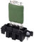 AUTOUTLET Widerstand Heizungsgebläse Gebläseregler Vorwiderstand 13248240, 55702407, 77364061, 6436C4, 6436.C4, 68 45 796, 6845796