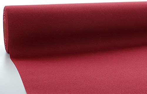 Sovie HORECA | Tischdeckenrolle | Linclass® Airlaid | 118 cm x 40 m | für Gastronomie und Private Feiern | Made in Germany | 1 Stück (Bordaux)