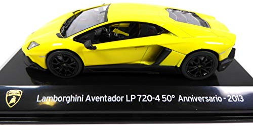OPO 10 - 1/43 Auto Compatibile con Lamborghini Aventador LP 720-4 2013 50 Anni - SC7 UP008